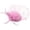 Pink, variant on CAIXIA Fascinator Hat for Women Bulk Derby Tea Party Hat Flower Mesh & Feather Headband Clip Wedding Accessories