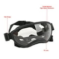 thumbnail image 4 of Cepas de Perros, Lentes UV A Prueba de Rayos UV Estructura de Hebilla Fuerte Gafas de Sol de Perros aplicación Amplia para al aire libre, 4 of 7