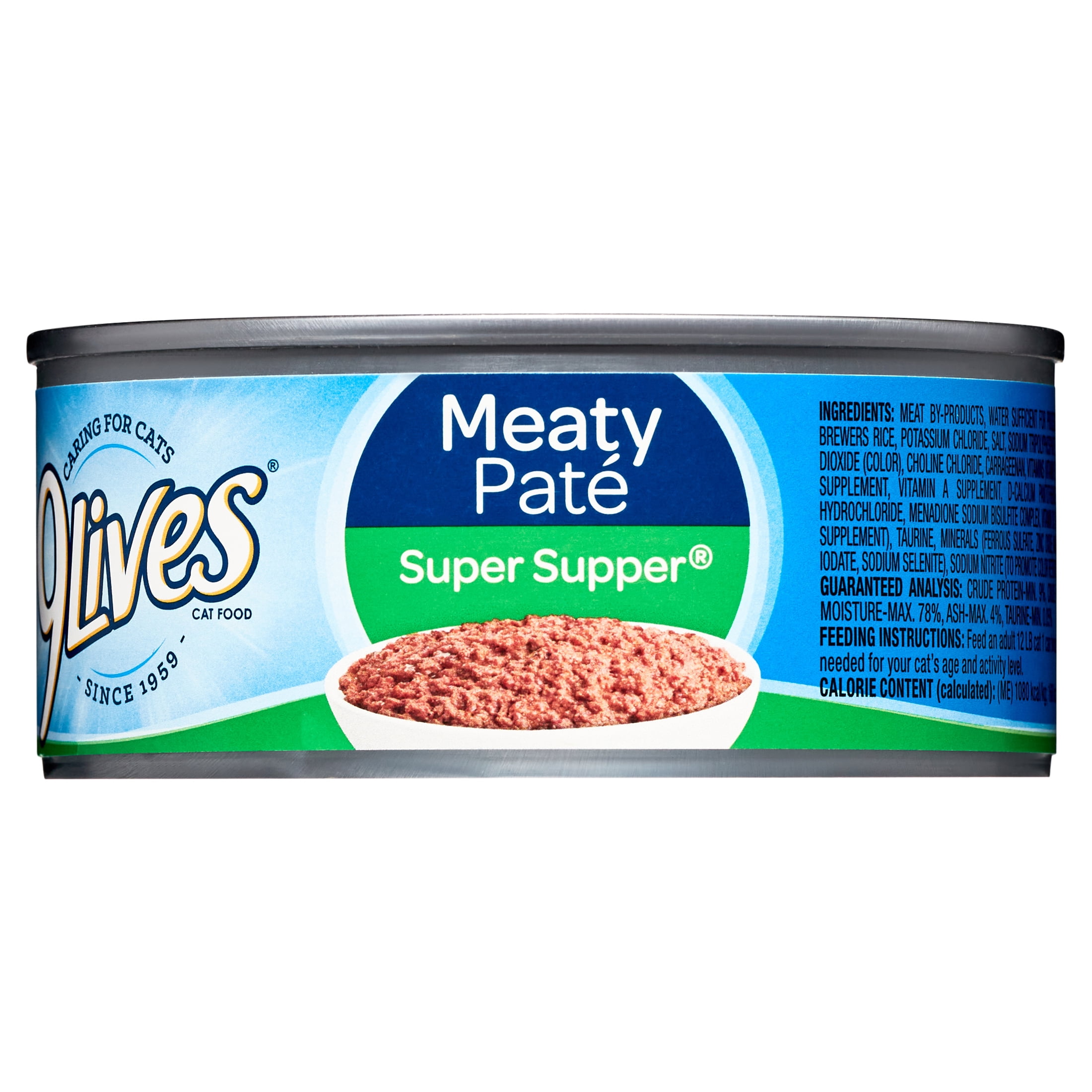 (2 pack) 9Lives Seafood and Poultry Favorites Variety Pack Wet Cat Food, 24 5.5-Ounce Cans