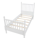 Pioneer Woman Harper Twin Spindle Bed, White - Walmart.com