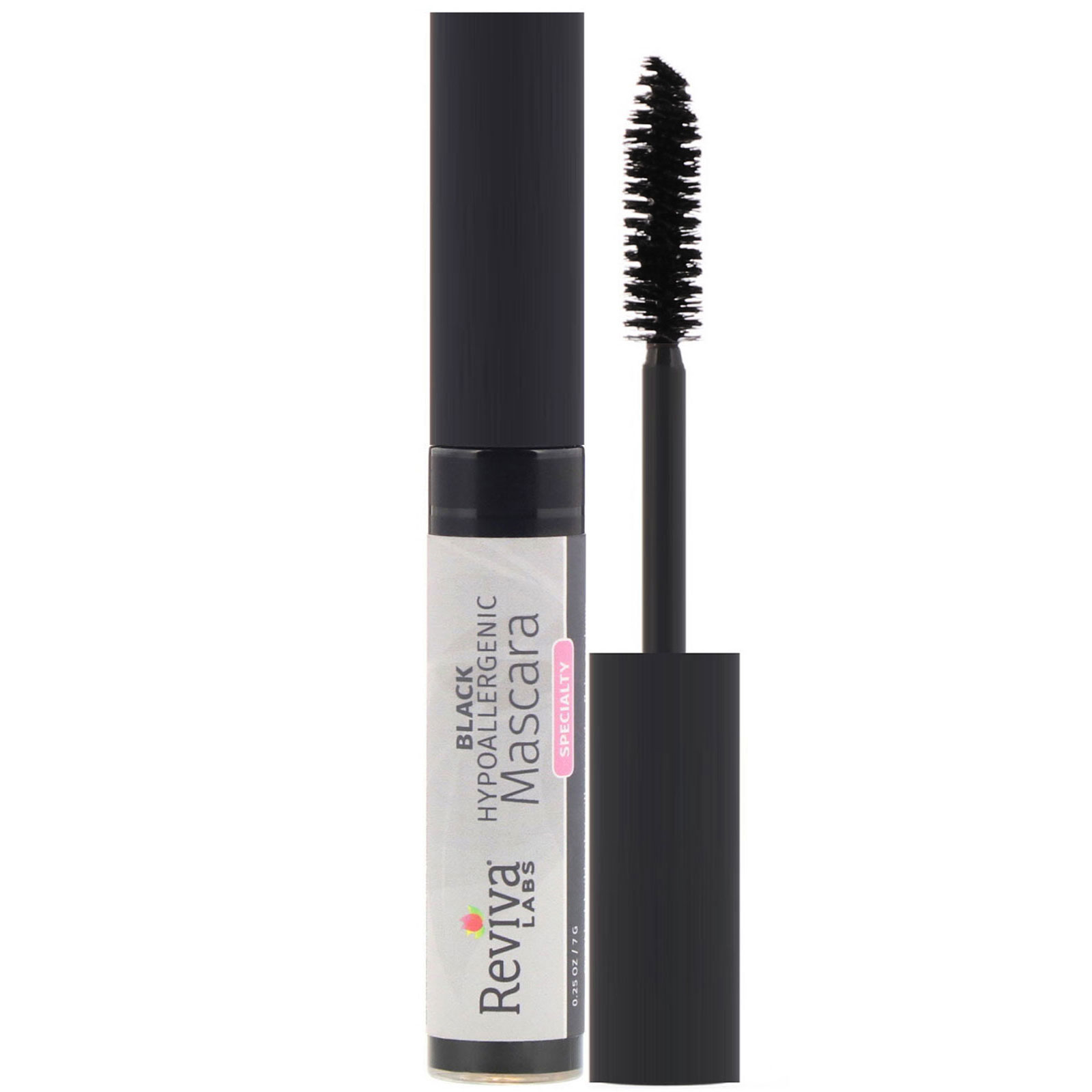 Reviva Labs Hypoallergenic Mascara Black 0 25 oz 7 g
