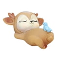 thumbnail image 4 of Lovely Fawn Adornos Silicona Kawaii Sleeping Animal Baby Decor Style01 Sunnimix Figuras de ciervo Juguetes, 4 of 8