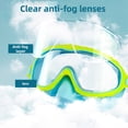 thumbnail image 2 of Hyasfey Kids Swim Goggles Anti-Leak Snork Face Guard with Nose Cover And Elastic Strap Anti-Fog UV Protection Swimming Goggles for Boys Girls Ages 3-15, 2 of 7