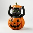 thumbnail image 2 of Halloween Pumpkin Decorations - Realistic Carved Indoor/Outdoor Use Suitable For Party Fireplace And Tabletop Halloween Decorations, 2 of 5