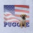 thumbnail image 2 of CafePress - FIN Puggle Patriotic2 - Cute Infant Baby Football Bodysuit, 2 of 3