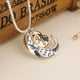 thumbnail image 3 of Collar personalizado con colgante para madres con amor, regalo para el Día de la Madre, cadena de 45 cm + 5 cm. dorado, 3 of 9