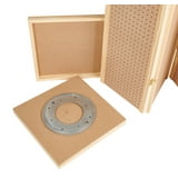 SSWBasics 5'H Rotating Pegboard Display Tower - Freestanding Large ...