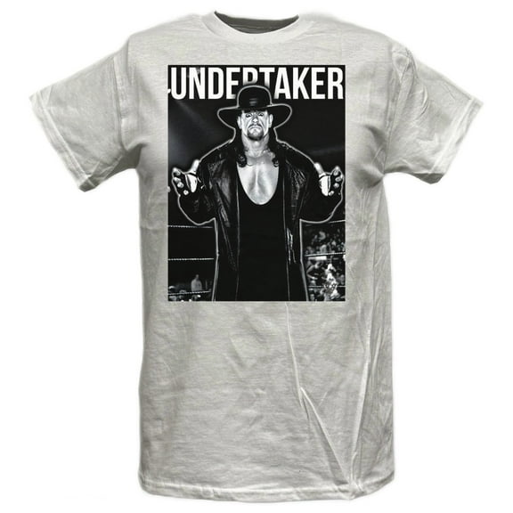 Undertaker The Deadman Cometh WWE Mens White T-shirt 3XL