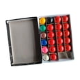 thumbnail image 3 of Juego de 22 mini bolas de billar portátiles, accesorios para mesa de billar, bolas de billar pequeñas, juguete para niños, para sala de juegos, juegos 25 mm, 3 of 8