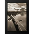 thumbnail image 2 of Podt, Martin 13x18 Black Modern Framed Museum Art Print Titled - This way to the Mountains, 2 of 5