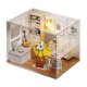 thumbnail image 1 of Vogacara 1:32 Kit de casa de muñecas en miniatura de madera DIY Sunshine Study Room Craft Muñecas y casas de muñecas Tipo B con cubierta, 1 of 1