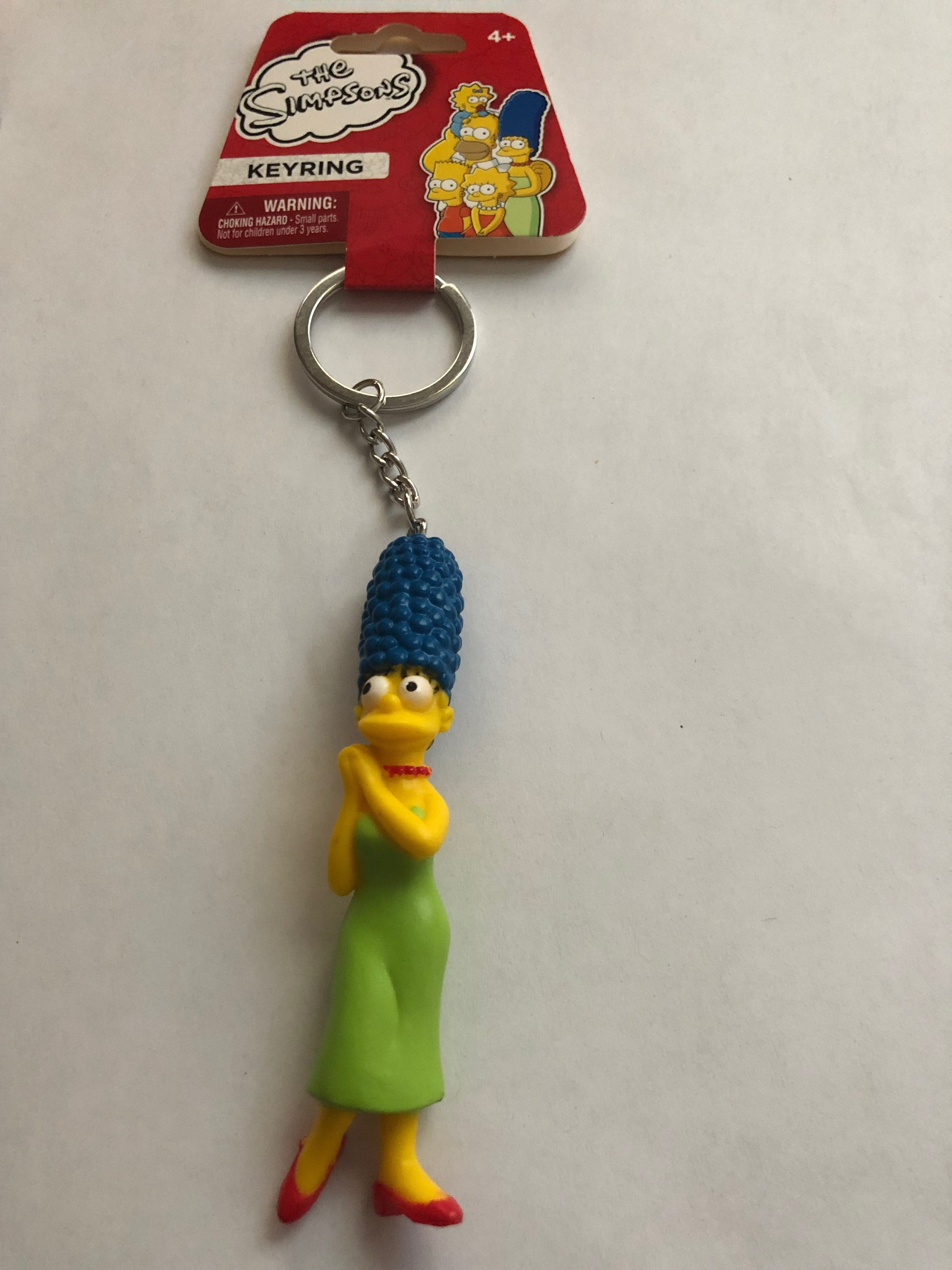 Brand New!! Marge Simpson Key Chain Universal Studios 