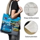 thumbnail image 3 of Tayo the Little Bus Bolso de tela con estampado de lienzo para mujer, bolsa de compras reutilizable y estética, con cremallera interior, regalo para mujer,38*45cm., 3 of 6