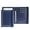 Navy Blue, variant on Passport Holder Waterproof PU Leather Travel Wallet RFID Blocking, Boarding Passport Cover With Pen, ID Card Cash Slot Driver License Storage Bag Photo Organizer(Blue)
