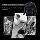 thumbnail image 4 of Guardurnaity Ropa interior térmica para hombre, medias elásticas deportivas de secado rápido, para esquiar, correr, capas Base cálidas, ropa deportiva de Camisetas  XXXL Nuevo estilo Guardurnaity AP013385-52, 4 of 6