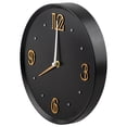 thumbnail image 2 of Reloj de Pared Negro/ Dorado | Modelo MC5039 | 25x4x25 cm, 2 of 2