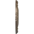 thumbnail image 4 of Ekena Millwork 27 1/2"OD x 3 7/8"ID x 2 1/4"P Heaton Ceiling Medallion (Fits Canopies up to 6 1/2"), Hand-Painted Warm Silver, 4 of 6