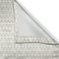 thumbnail image 3 of Ambesonne Art Deco Kitchen Curtains, Monochrome Tiny Triangles, 55"x45", Dark Sand Brown White, 3 of 3