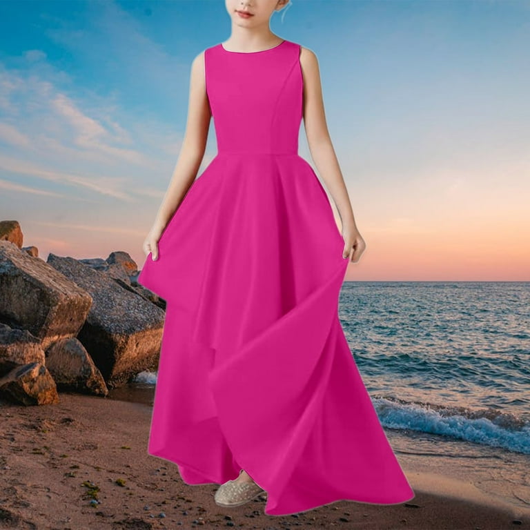 flowy flower dresses Floral Print Orange Tie Front Flowy Summer Dress Short Sleeve for Women –  ALILANG.COM main image 0