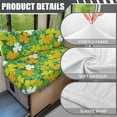 thumbnail image 6 of XYZCANDO Clover RV Dinette Cushion Covers St. Patrick's Day Bench Cushion Universal Camper Accessories Easy to Install Stretchable 2 Seat Couch Cover 1 Backrest Cover and 1 Bench Cover Green, 6 of 7
