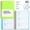 Light Green, variant on Portable A6 Password Coil Notebook Alphabet Index Label Durable Cover Password Storage Book for Home Office Security Record