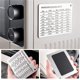 thumbnail image 5 of Tabla de conversión magnética de cocina, tabla de conversión de medidas de imán de refrigerador de acero inoxidable con placa de escala para tazas, 5 of 5