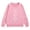Pink, variant on AUDeals Girls Heart Print Sweatshirt - Round Neck Long Sleeve Loose Fit Pullover Top for Kids Spring Fall Casual Everyday Wear