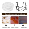 thumbnail image 5 of Absorbent Ers For Drinks Ers Set With H, Set Of 6, For Kinds Of Mugs Marble Co, 5 of 5