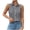 Black, variant on Staron Women's Casual Sleeveless Button Down Collar Tank Top Striped Blouse Basic Relaxed Loose Fit Vacation Beach Travel Shirt, Red S