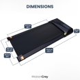 thumbnail image 3 of MotionGrey - Tapis Roulant Compact pour Marche sous Bureau - Tapis Roulant Robuste pour Bureau sous Bureau - Tapis Roulant Portable pour Bureau - Mini Tapis Roulant avec Télécommande, Vitesse Max 6km/265lb, 3 of 10