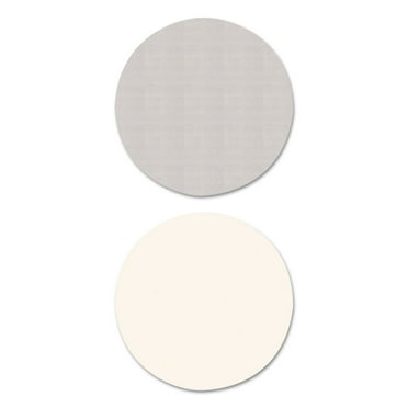 Alera Reversible Laminate Table Top, Round, 35 3/8w X 35 3/8d, White/gray