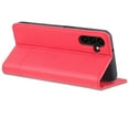 thumbnail image 6 of ELEHOLD for Samsung Galaxy A14 5G Flip Leather Wallet Case with Card Slots Kickstand Function Shockproof Protective Cover,  Red, 6 of 8