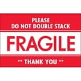 thumbnail image 1 of Tape Logic DL2158 2 x 3 Po. - Fragile - Étiquettes à Double Empilement, Rouge & Blanc - Rouleau de 500, 1 of 1