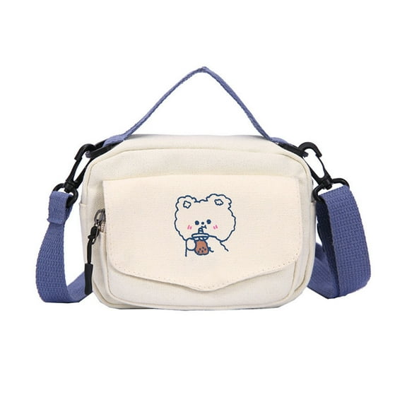 Japanese High School Girls Small Bag Women Handbags and Purses Canvas Itabag Women Crosssbody Bags