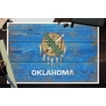 thumbnail image 3 of Rustic Oklahoma State Flag (12x18 Wall Art Poster, Room Decor), 3 of 3