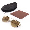 thumbnail image 7 of LotFancy 2 Cateye Sunglasses for Adult Women Female with Case, Brown Gradient, 7 of 7