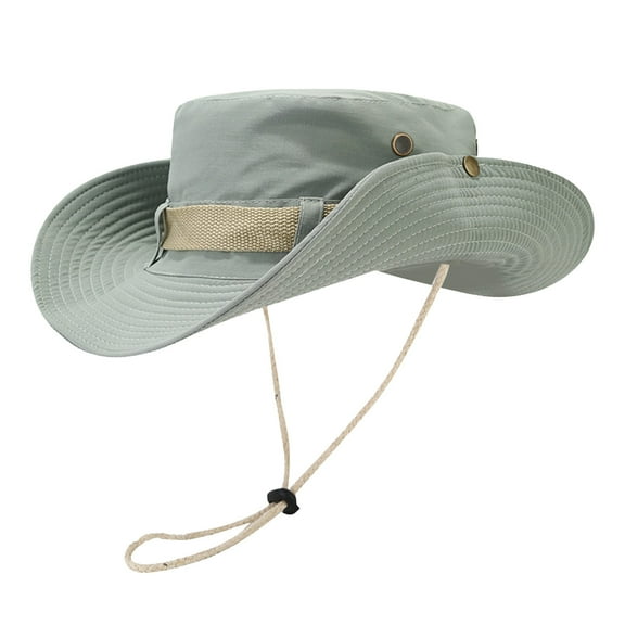 Tao Bucket Hat for Women, Wide Brim Boonie Hats Foldable Packable Outdoor Fishing Hat Breathable UPF 50  Safari Sun Hat Green
