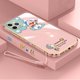 thumbnail image 3 of Funda De Chapado Ultrafina Phoen Para Iphone 13 12 11 Pro Max 6 6s 7 I8 7 + Plus X Xr Xs SE 2020 Doraemon Electroplate Cuadrado Cordón De Silicona Para Teléfono, 3 of 4