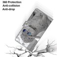 thumbnail image 3 of Case For Realme 5/ 5i/ 6i Creative Pattern Tui Magnetic Card Holder Wallet - Lion, 3 of 5
