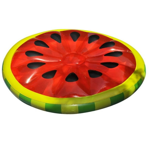 Swimline Watermelon Slice Island Inflatable Raft
