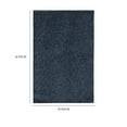 thumbnail image 4 of Mainstays Traditional Navy Heather Shag Indoor Accent Rug, 2'6" x 3'10", 4 of 8