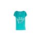 thumbnail image 1 of Aeropostale - Camiseta adornada con logotipo de contorno de bloque para mujer, verde, pequeÃ±a Aeropostale Camiseta adornada, 1 of 1