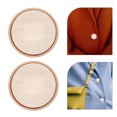 thumbnail image 4 of 5 botones pequeños y elegantes de metal para abrigos y suéteres, botones decorativos redondos para costura y decoración de ropa, 4 of 7