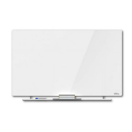 Iceberg 31192 30 x 50 in. Clarity Magnetic Glass Dry Erase Board