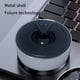 thumbnail image 4 of Altavoz Bluetooth de metal C5 con anillo inalámbrico, minialtavoz de aleación de aluminio, resistente, regalo de audio Bluetooth, 4 of 8