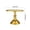 Gold, variant on Elegant Metal Cake Stand with Round Top Display Shelf for Desserts, Fruit, Snacks, and Wedding or Party Decorations