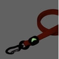 thumbnail image 2 of Glow in the Dark Waterproof 5/8" Wide x 4' Lengh Dog Leash - Grey for All Dogs and Cats, from Toy Doggie Brand - Adventure Proof Collection, 2 of 20