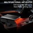 thumbnail image 3 of Dvkptbk Cars Heater Car Heater Defroster Car Heater Car Fan Heater Fast Heating Demister 12V-150W Heaters, 3 of 9