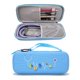 thumbnail image 4 of Bolsa de almacenamiento de estetoscopio a prueba de golpes para el hogar EVA Estetoscopio portátil Organizador BoxBlue, 4 of 8