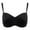 Black, variant on Bras for Women No Underwire Padded Bra Feature V-Neck Nursing Bra Style W-1111 Beige 80C